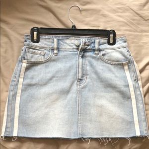 pacsun denim skirt